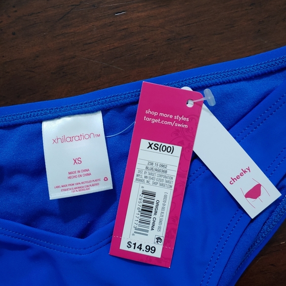 Juniors' High Leg V Bikini Bottom - Xhilaration™ - Picture 8 of 9